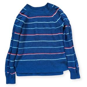 Blue Striped Sweater size Small